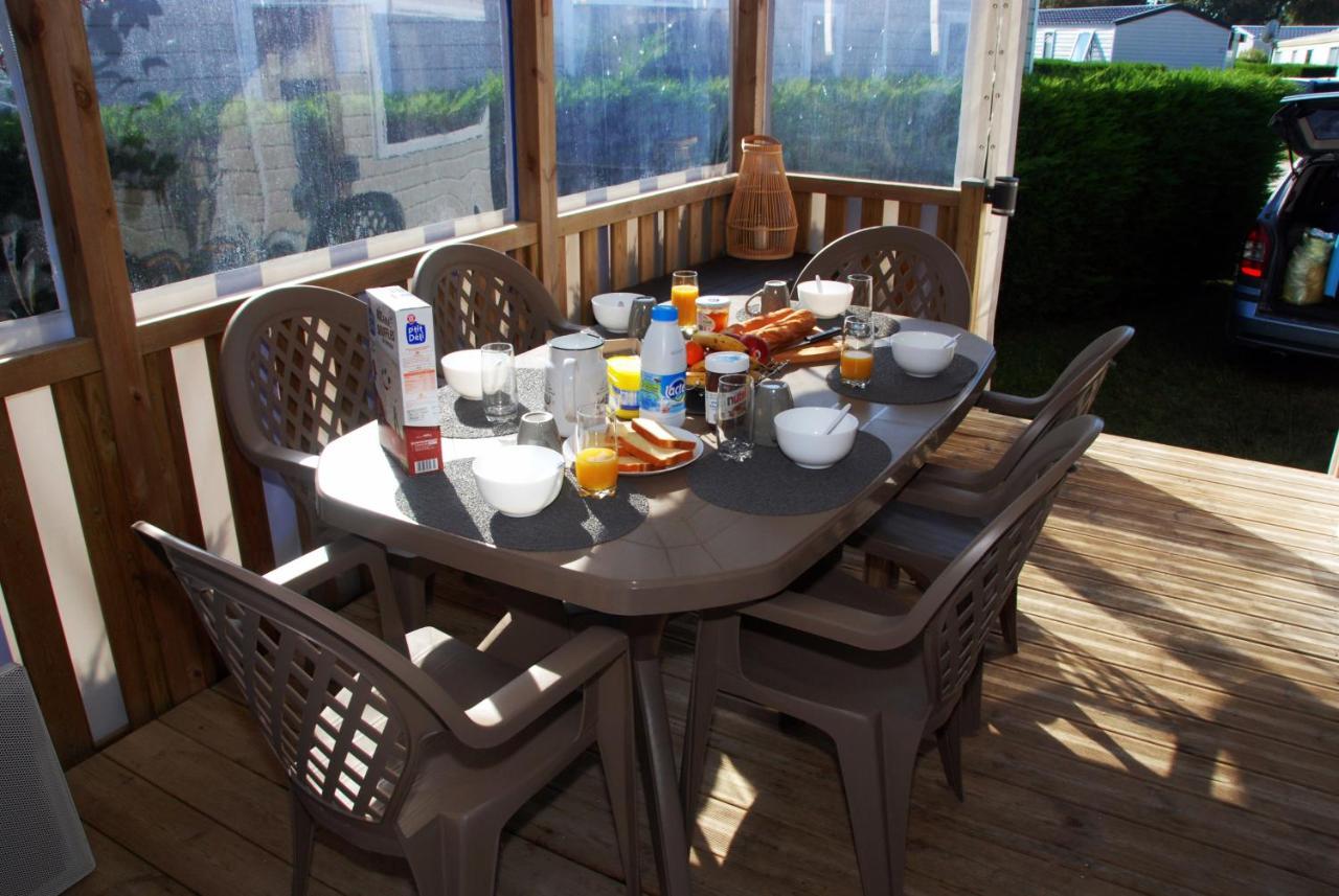 Mobilhome 2Ch Climatise-Terrasse Fermee-4 Velos-Camping 4 Etoiles Les Charmettes Les Mathes Bagian luar foto