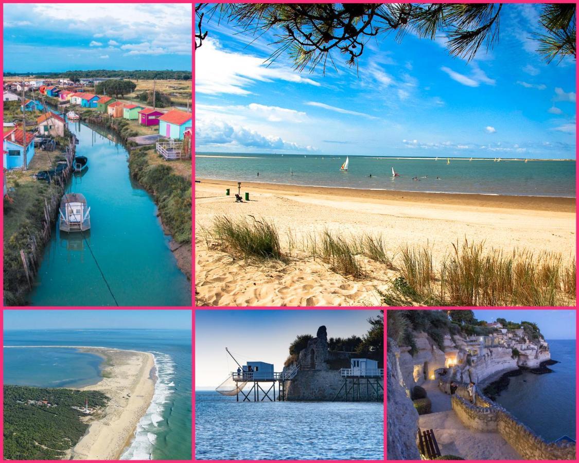 Mobilhome 2Ch Climatise-Terrasse Fermee-4 Velos-Camping 4 Etoiles Les Charmettes Les Mathes Bagian luar foto