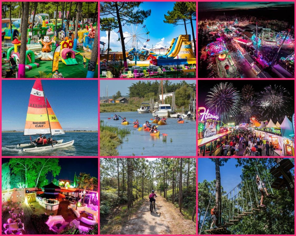 Mobilhome 2Ch Climatise-Terrasse Fermee-4 Velos-Camping 4 Etoiles Les Charmettes Les Mathes Bagian luar foto