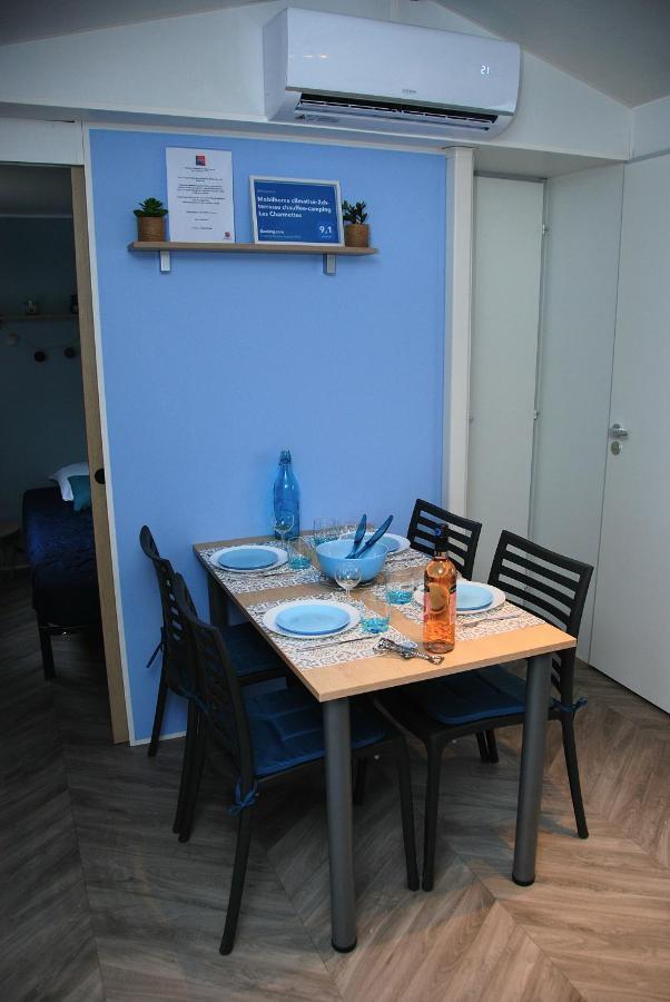 Mobilhome 2Ch Climatise-Terrasse Fermee-4 Velos-Camping 4 Etoiles Les Charmettes Les Mathes Bagian luar foto